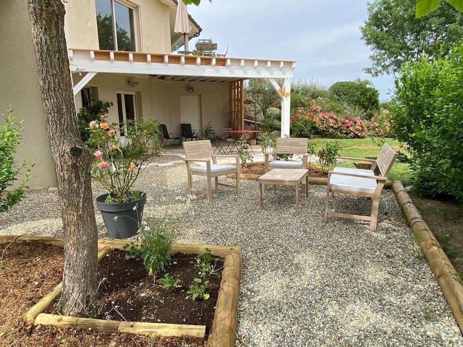 Logement Entier De Charme, Gite Equestre Gers Flamarens ภายนอก รูปภาพ